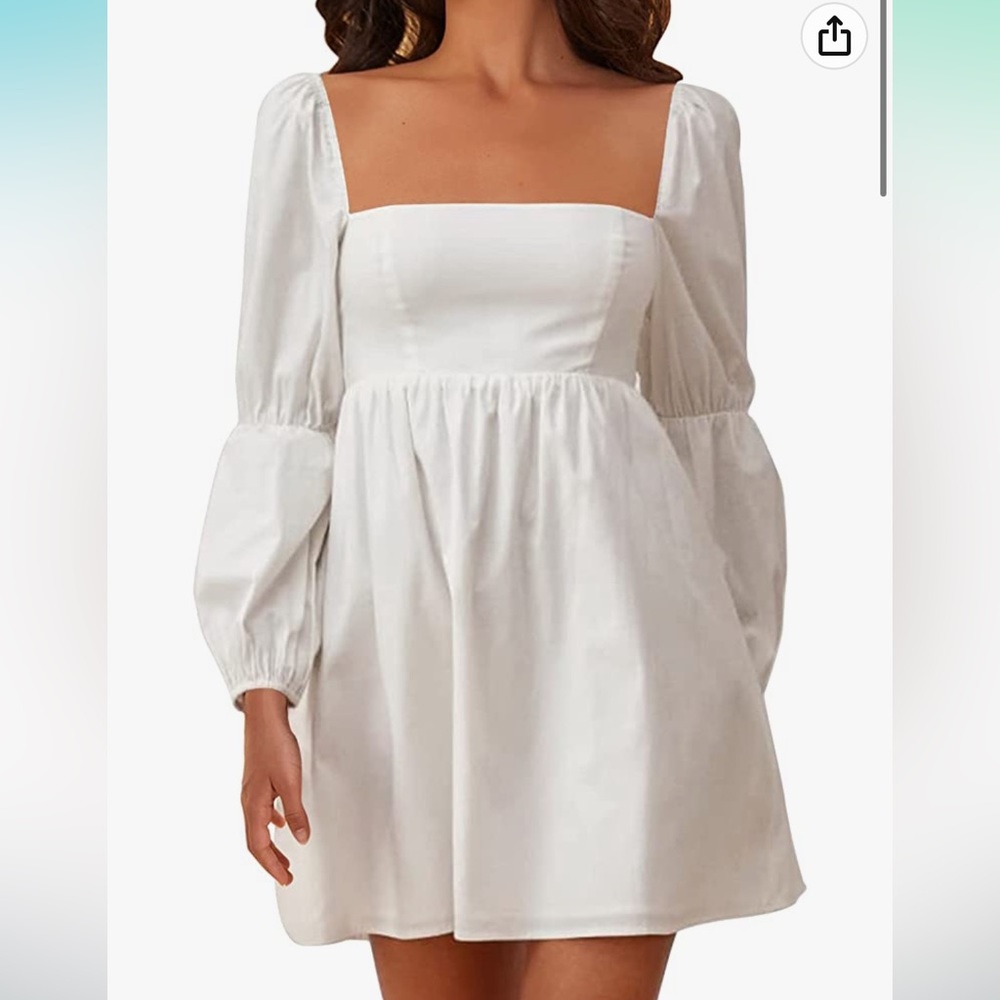 White dress 🤍